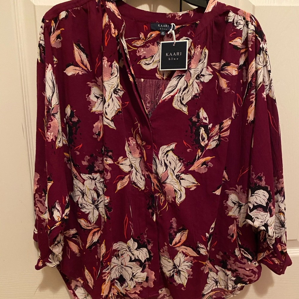 Kaari blue Blouse
